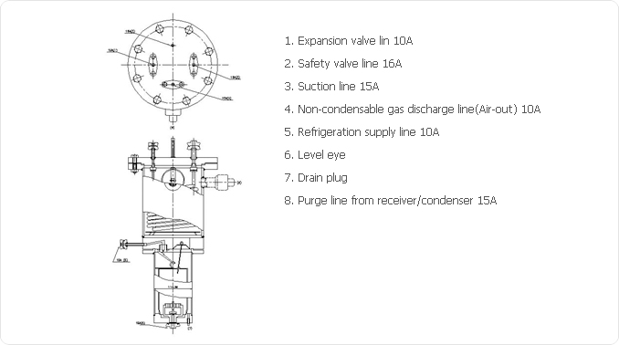 Structure of automatic purger 